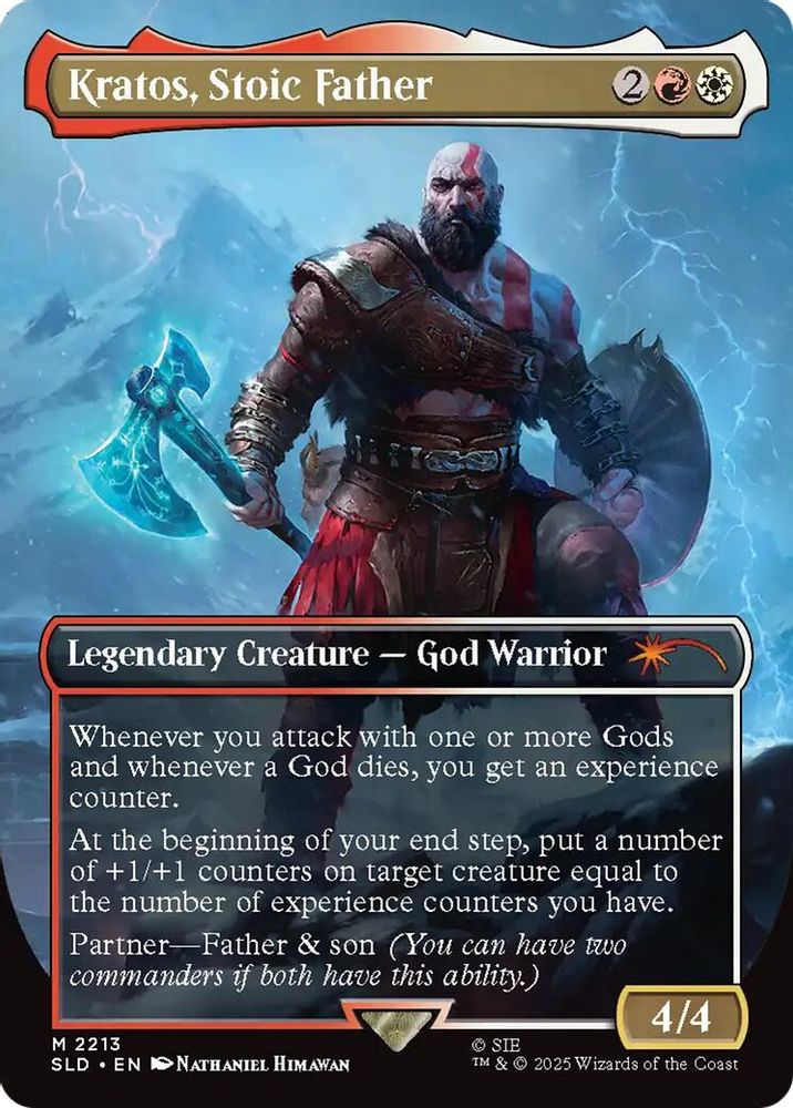 Kratos, Stoic Father [Secret Lair Drop Series]
