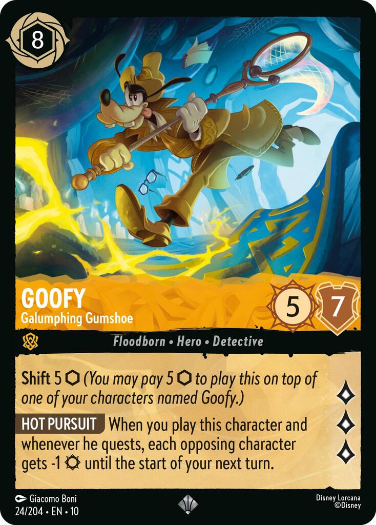 Goofy - Galumphing Gumshoe (24/204) [Whispers in the Well]
