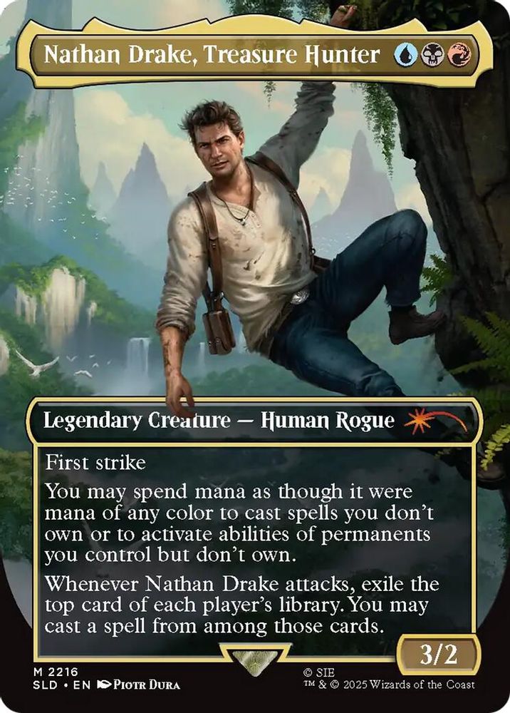 Nathan Drake, Treasure Hunter [Secret Lair Drop Series]