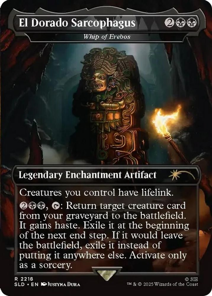 El Dorado Sarcophagus - Whip of Erebos [Secret Lair Drop Series]