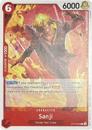 Sanji (ST10-004) [Learn Together Deck Set]