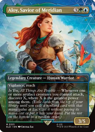 Aloy, Savior of Meridian [Secret Lair Drop Series]
