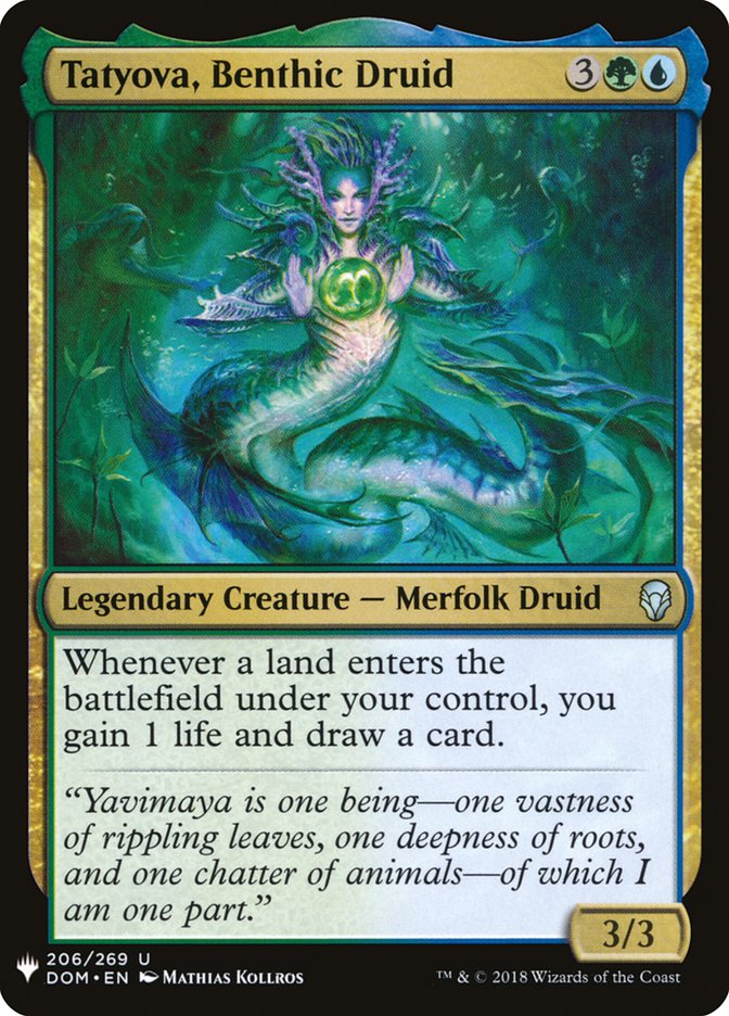 Tatyova, Benthic Druid [Mystery Booster]