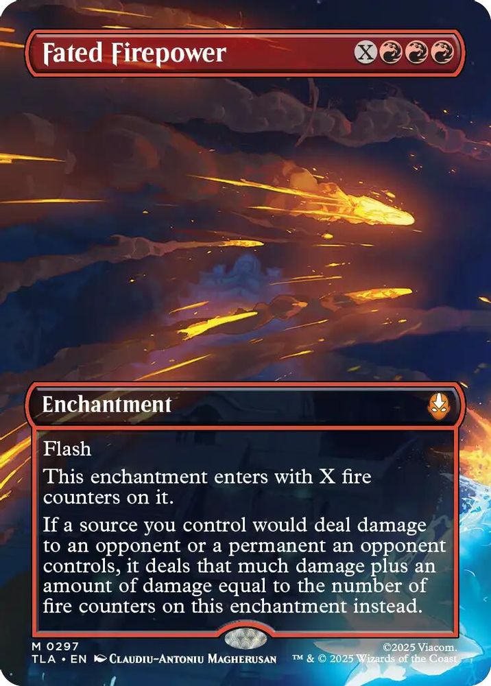 Fated Firepower (Borderless) [Avatar: The Last Airbender]
