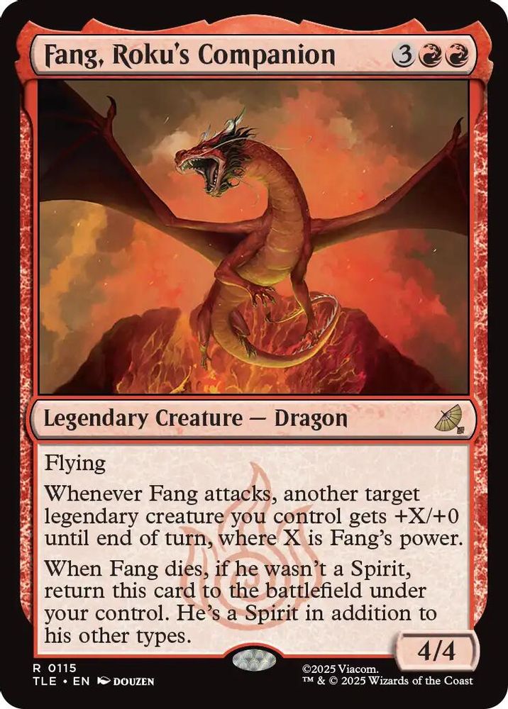 Fang, Roku's Companion [Avatar: The Last Airbender: Eternal-Legal]