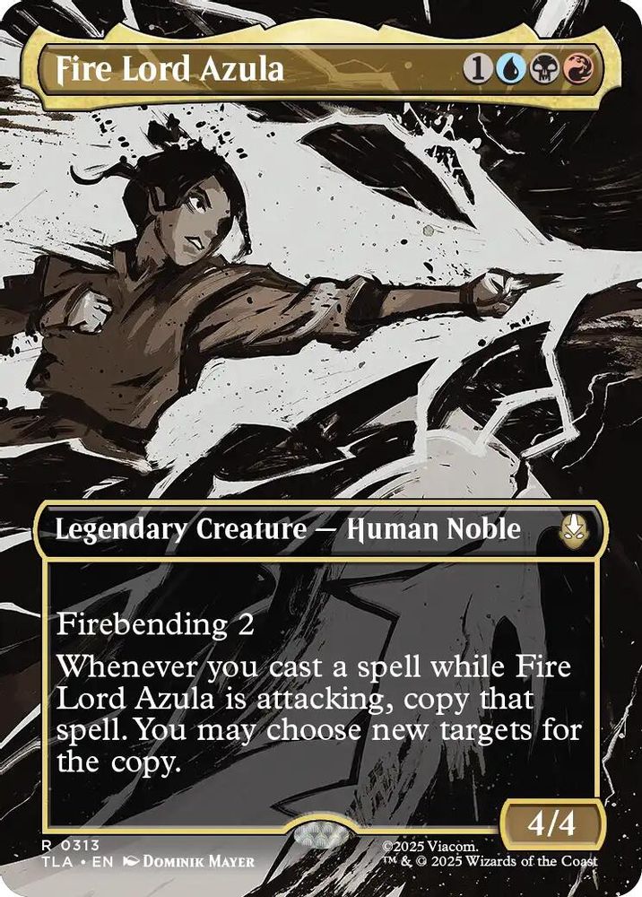 Fire Lord Azula (0313) (Borderless) [Avatar: The Last Airbender]