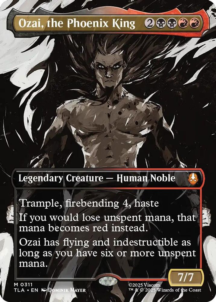 Ozai, the Phoenix King (0311) (Borderless) [Avatar: The Last Airbender]
