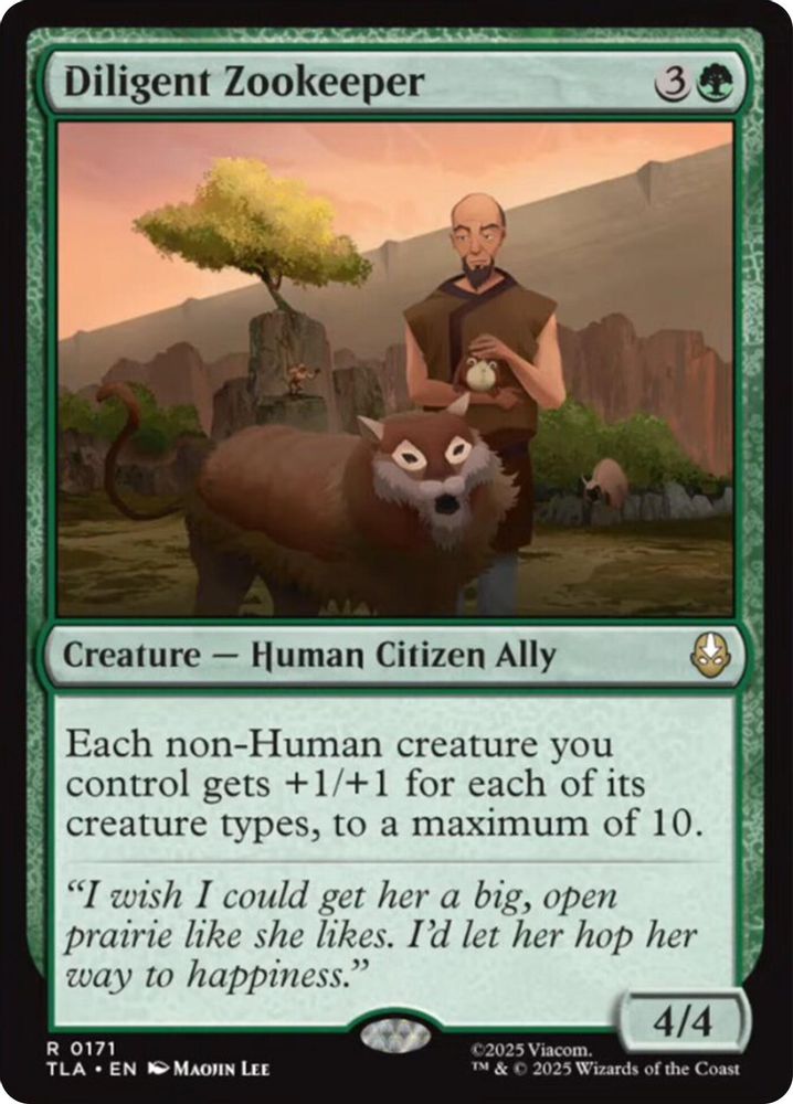 Diligent Zookeeper [Avatar: The Last Airbender]