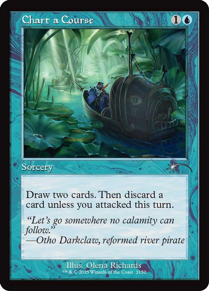 Chart a Course (Retro Frame) [Secret Lair Drop Series]