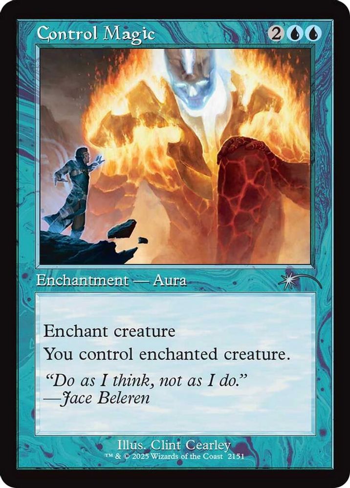 Control Magic (Retro Frame) [Secret Lair Drop Series]