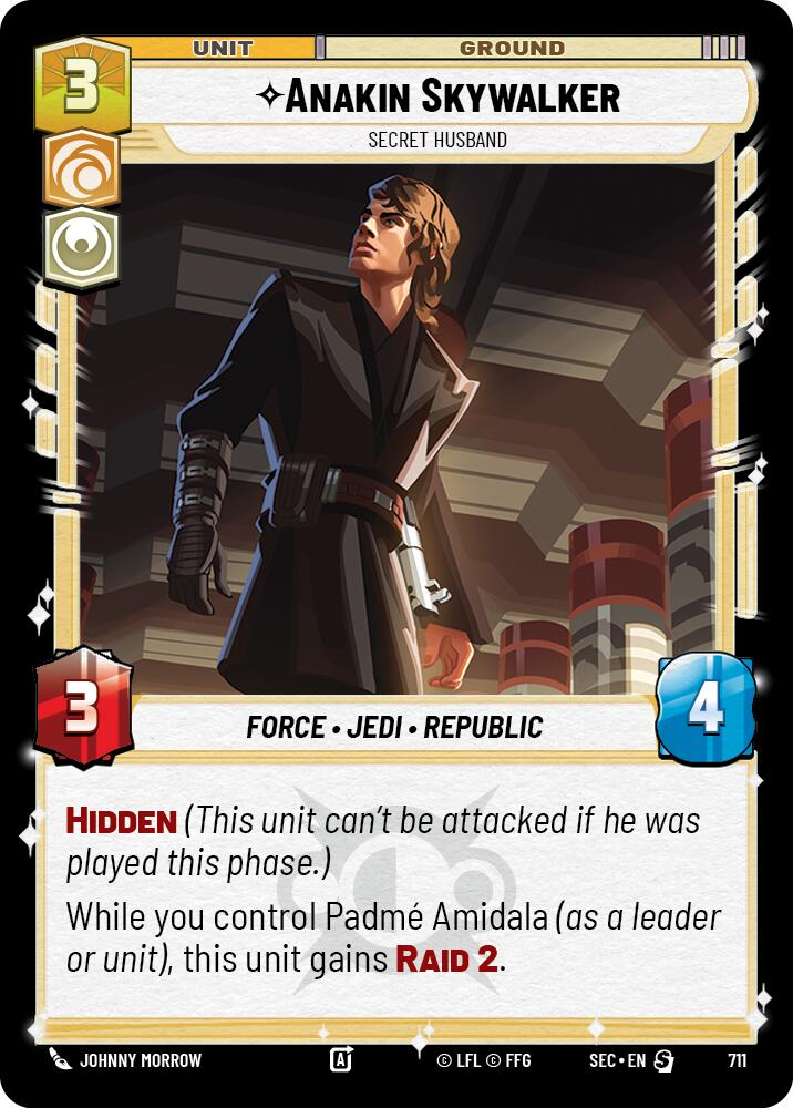 Anakin Skywalker - Secret Husband (Foil) (711) (711) [Secrets of Power]