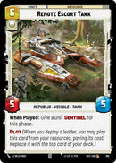 Remote Escort Tank (765) (Foil) (765) [Secrets of Power]