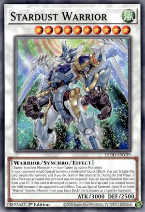 Stardust Warrior [L5DD-ENY39] Common