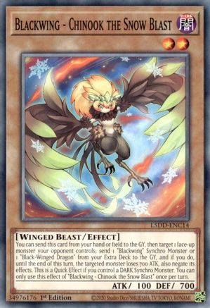 Blackwing - Chinook the Snow Blast [L5DD-ENC14] Common