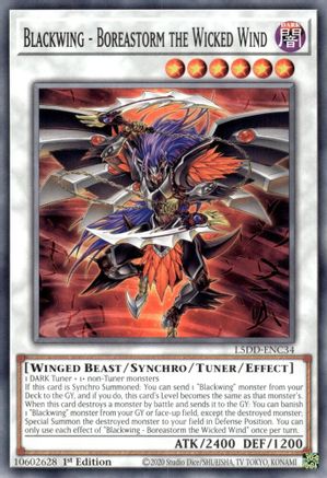 Blackwing - Boreastorm the Wicked Wind [L5DD-ENC34] Common
