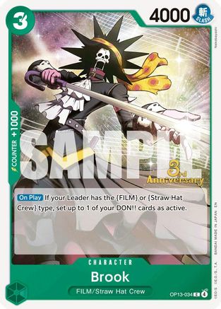 Brook [Carrying On His Will: 3rd Anniversary Tournament Cards]