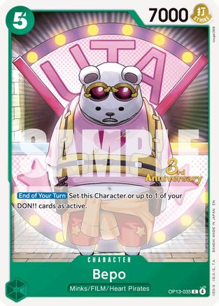 Bepo [Carrying On His Will: 3rd Anniversary Tournament Cards]