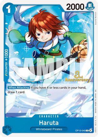 Haruta [Carrying On His Will: 3rd Anniversary Tournament Cards]