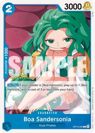 Boa Sandersonia [Carrying On His Will: 3rd Anniversary Tournament Cards]
