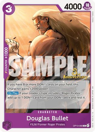 Douglas Bullet [Carrying On His Will: 3rd Anniversary Tournament Cards]
