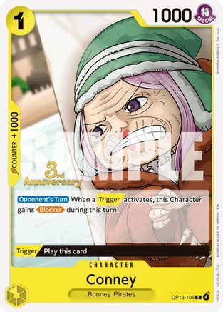 Conney [Carrying On His Will: 3rd Anniversary Tournament Cards]