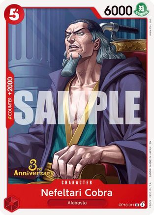 Nefeltari Cobra [Carrying On His Will: 3rd Anniversary Tournament Cards]