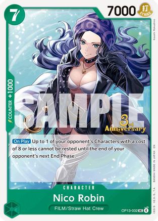 Nico Robin [Carrying On His Will: 3rd Anniversary Tournament Cards]