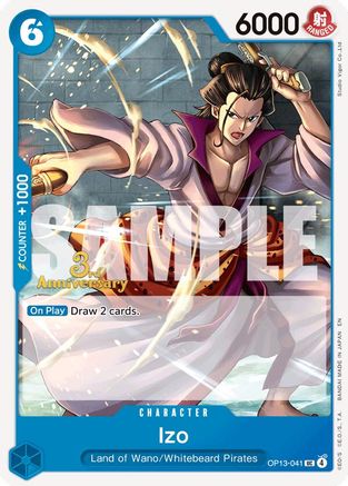 Izo [Carrying On His Will: 3rd Anniversary Tournament Cards]