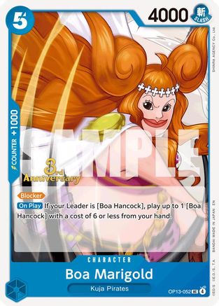 Boa Marigold [Carrying On His Will: 3rd Anniversary Tournament Cards]