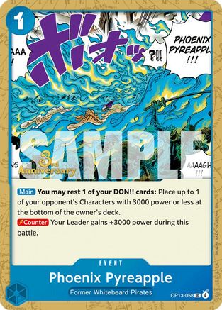 Phoenix Pyreapple [Carrying On His Will: 3rd Anniversary Tournament Cards]