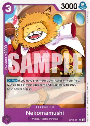 Nekomamushi [Carrying On His Will: 3rd Anniversary Tournament Cards]