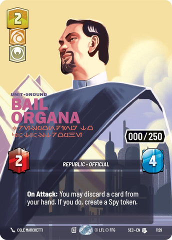 Bail Organa - Responding to Catastrophe (Serialized) (1129) (1129) [Secrets of Power]