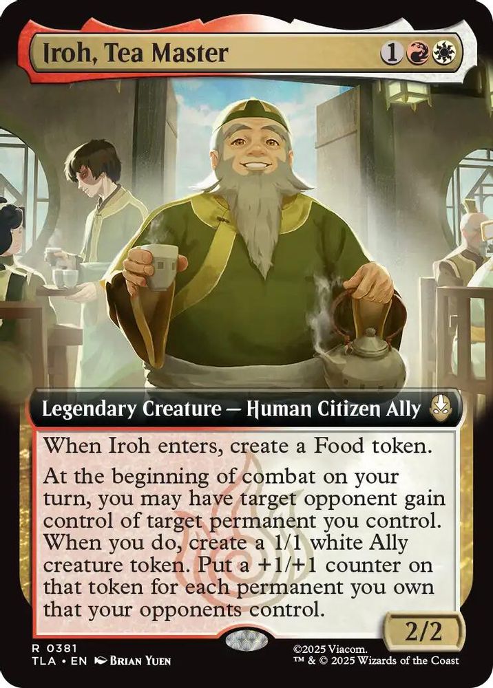 Iroh, Tea Master (Extended Art) [Avatar: The Last Airbender]