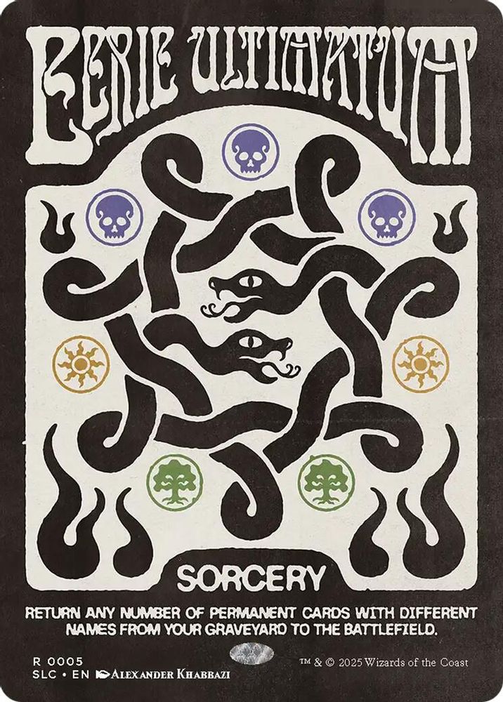 Eerie Ultimatum [Secret Lair Countdown Kit]