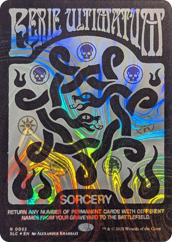 Eerie Ultimatum (Halo Foil) [Secret Lair Countdown Kit]