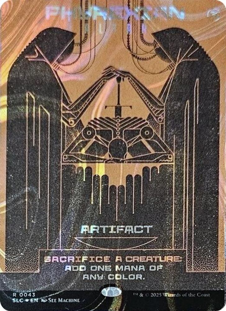 Phyrexian Altar (Halo Foil) [Secret Lair Countdown Kit]