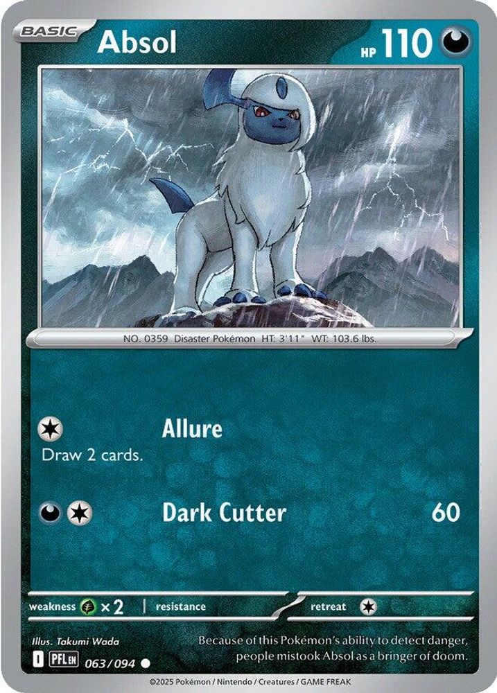 Absol (063/094) [Mega Evolution: Phantasmal Flames]