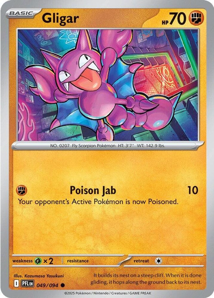 Gligar (049/094) [Mega Evolution: Phantasmal Flames]