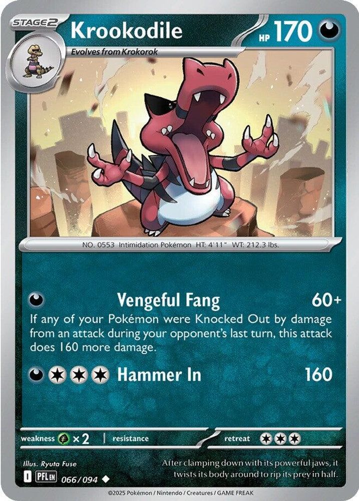 Krookodile (066/094) [Mega Evolution: Phantasmal Flames]