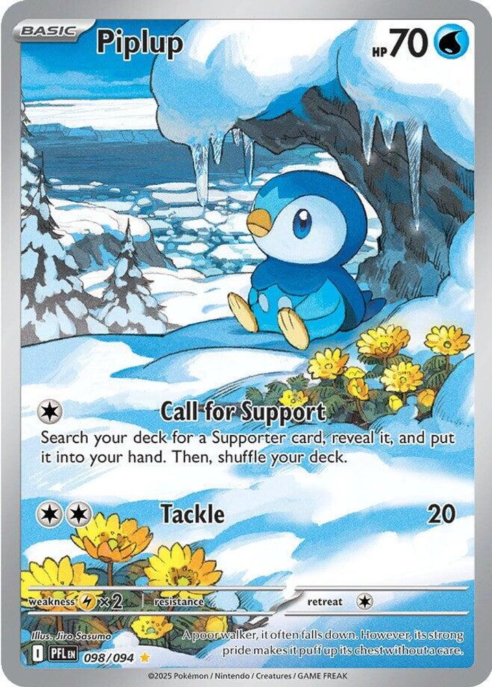 Piplup (098/094) [Mega Evolution: Phantasmal Flames]
