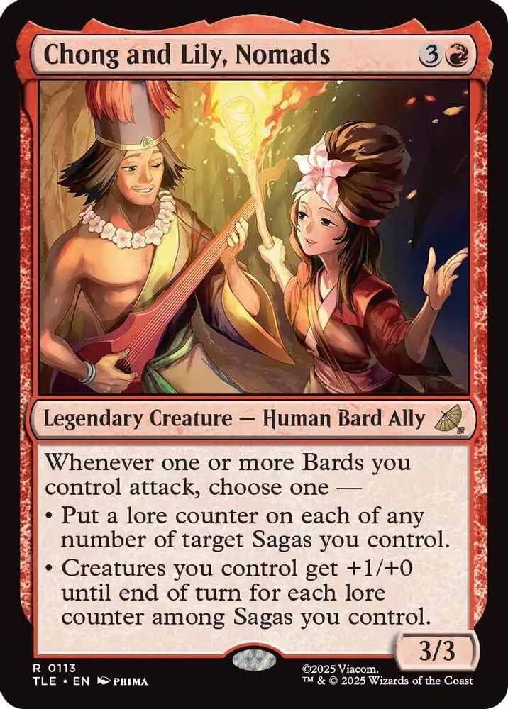 Chong and Lily, Nomads [Avatar: The Last Airbender: Eternal-Legal]