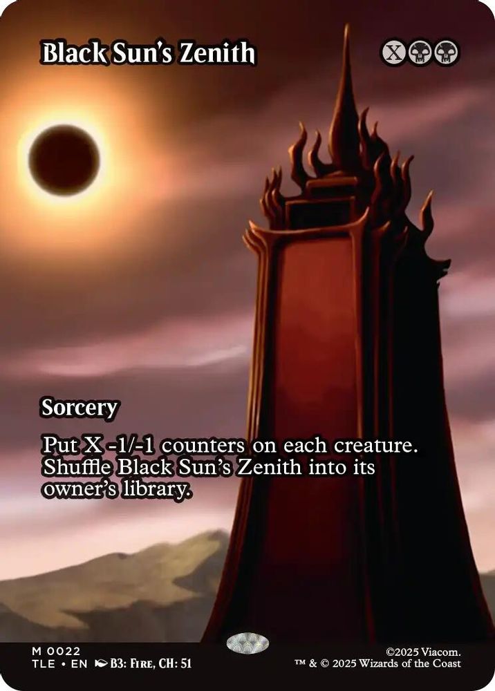 Black Sun's Zenith (Borderless) [Avatar: The Last Airbender: Eternal-Legal]