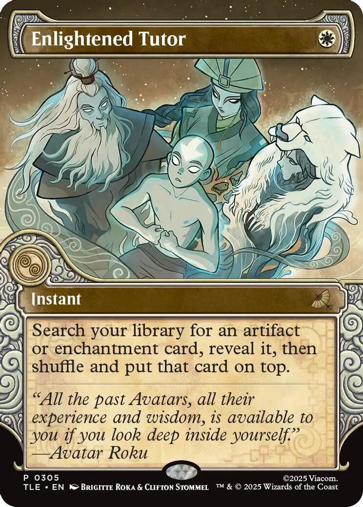Enlightened Tutor (Showcase) [Avatar: The Last Airbender: Eternal-Legal]