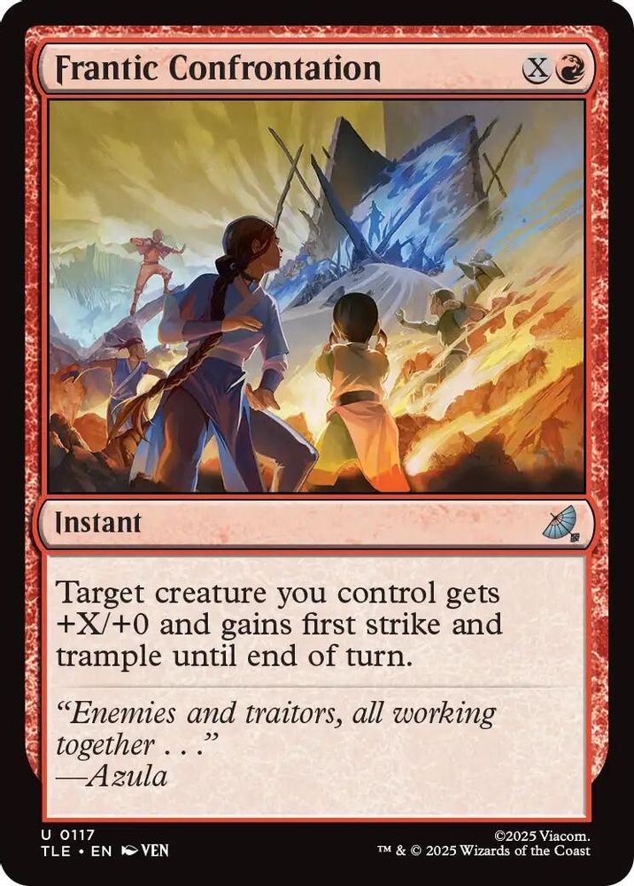 Frantic Confrontation [Avatar: The Last Airbender: Eternal-Legal]