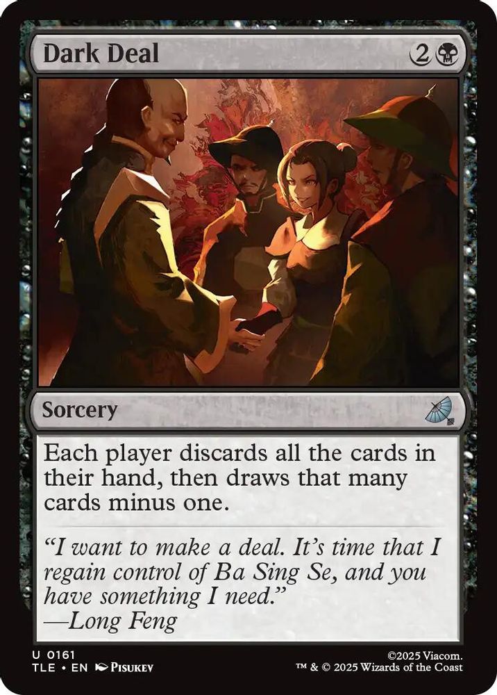 Dark Deal [Avatar: The Last Airbender: Eternal-Legal]