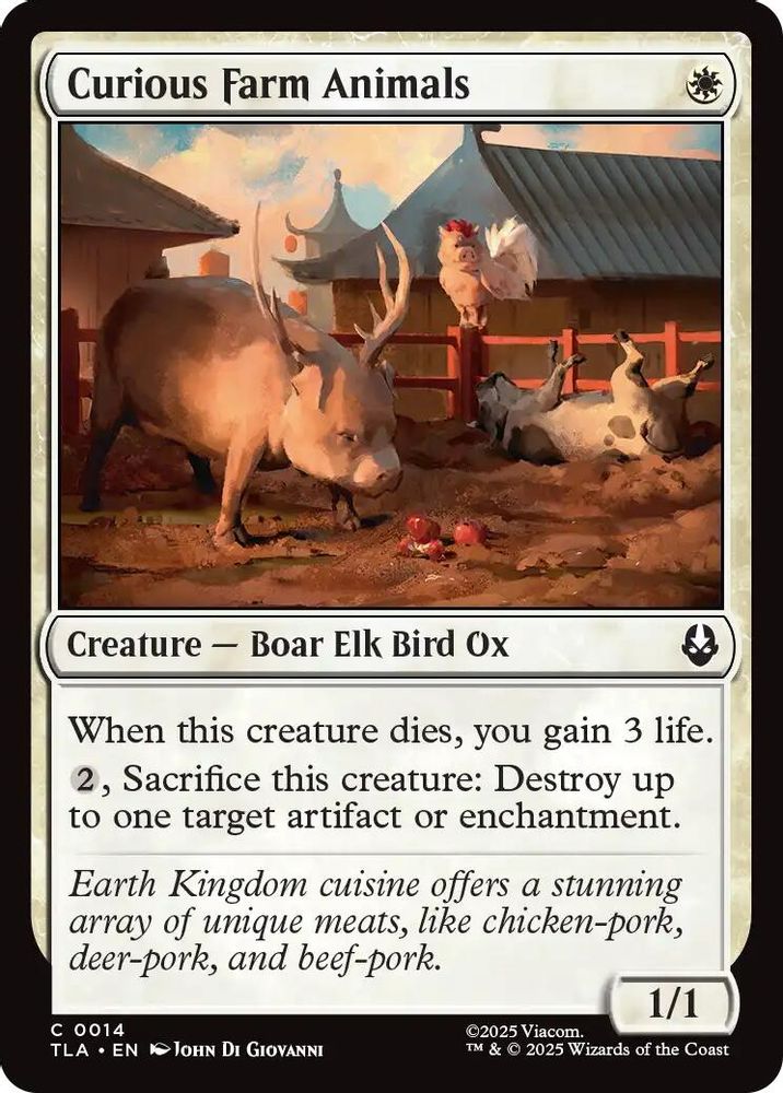 Curious Farm Animals [Avatar: The Last Airbender]