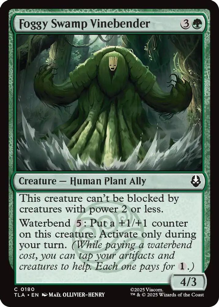 Foggy Swamp Vinebender [Avatar: The Last Airbender]