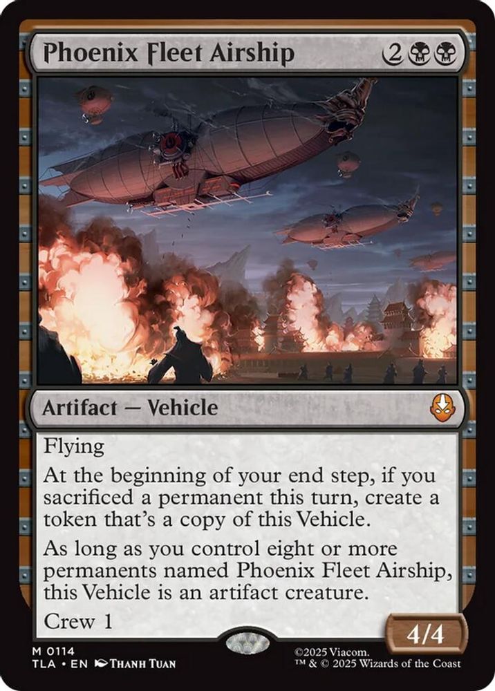 Phoenix Fleet Airship [Avatar: The Last Airbender]
