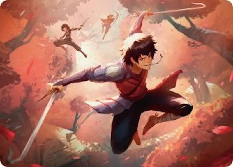 Jet, Freedom Fighter Art Card [Avatar: The Last Airbender Art Series]