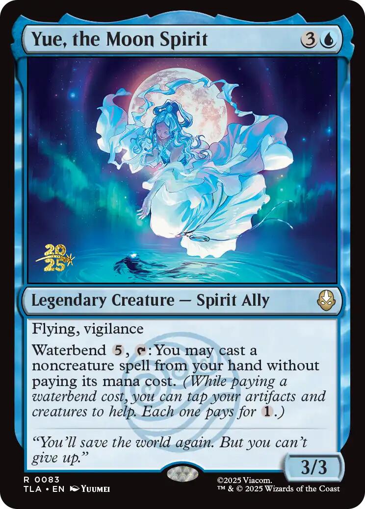 Yue, the Moon Spirit [Avatar: The Last Airbender Prerelease Cards]